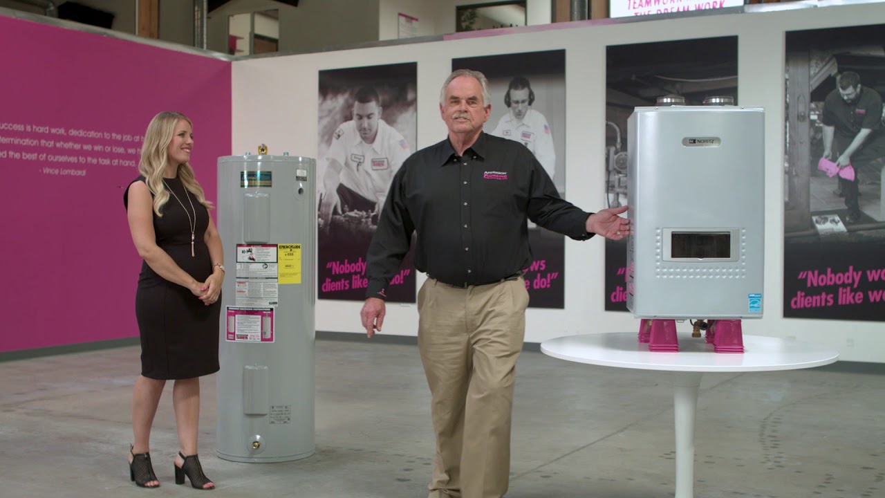 Mr. Water Heater & His Little Sister, Tankless