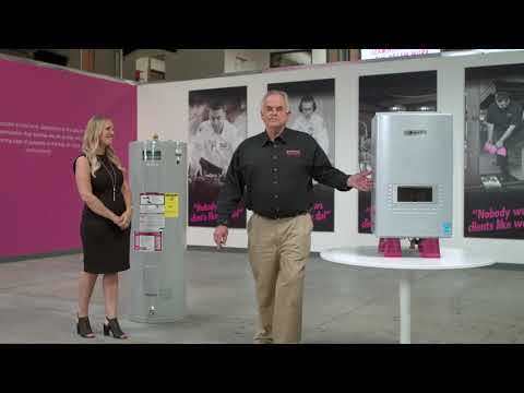 Mr. Water Heater & His Little Sister, Tankless