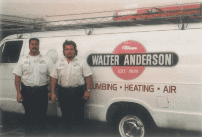 Walter Anderson Plumbing Service Truck